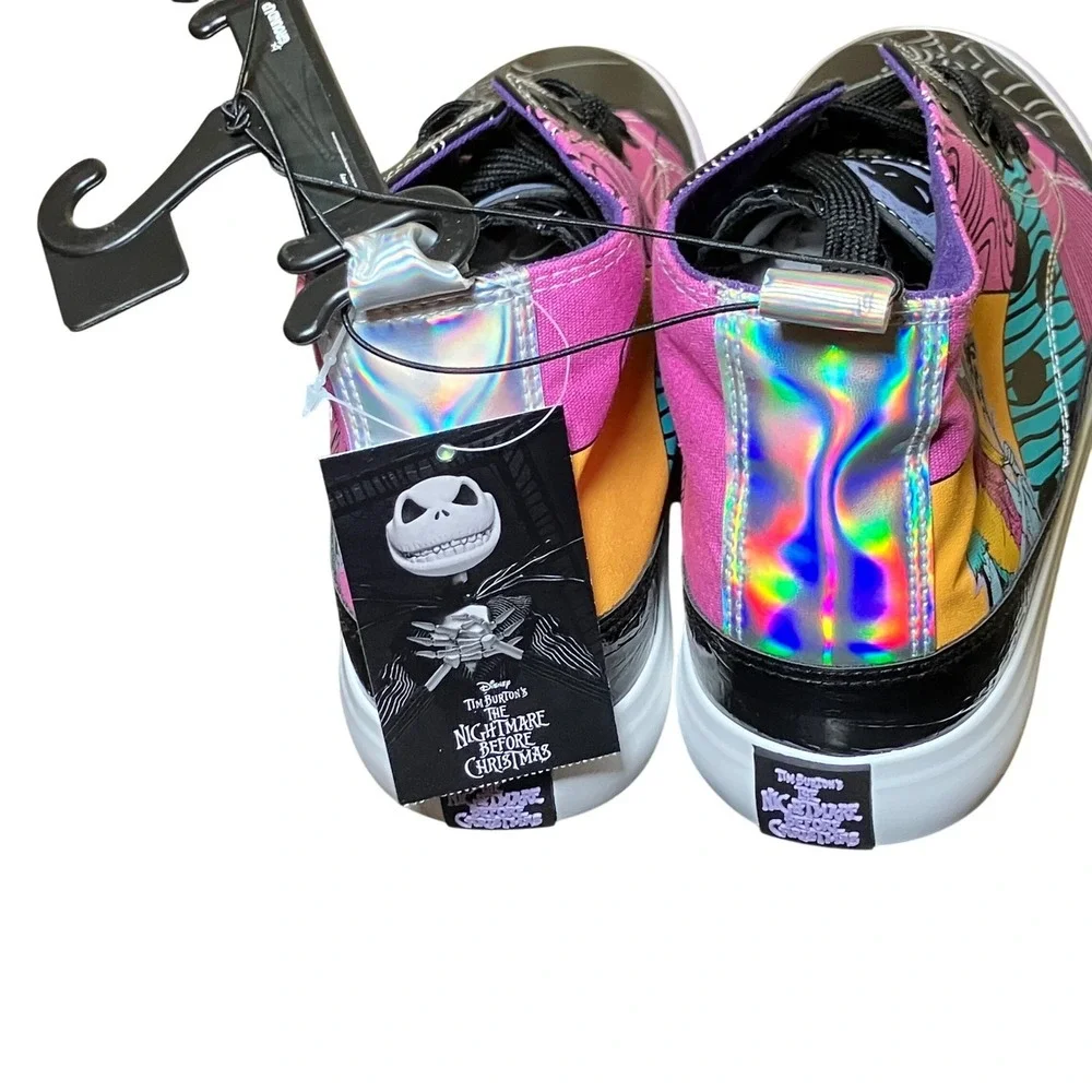 Disney Nightmare Before Christmas Sneakers Women 9 Multicolor NEW Jack Sally